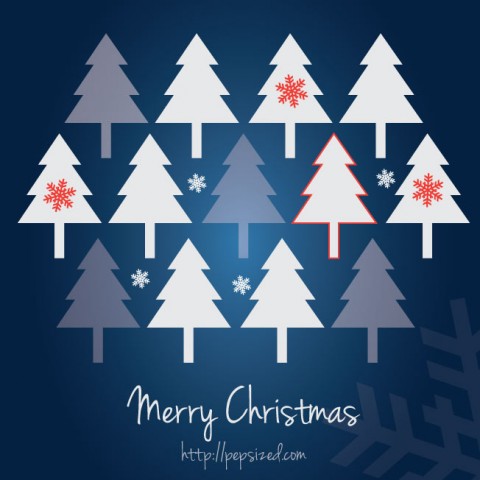 Christmas Card Vector