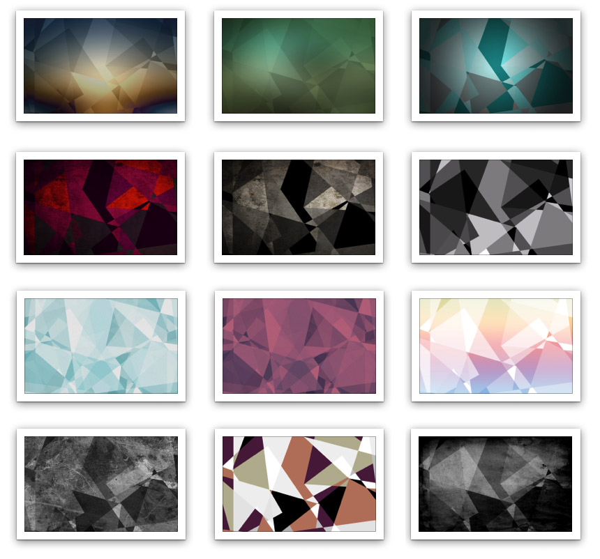 Abstract geometric backgrounds - 12/50 examples