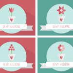 valentine free vector