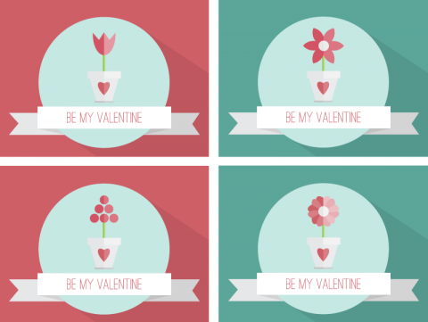 valentine free vector